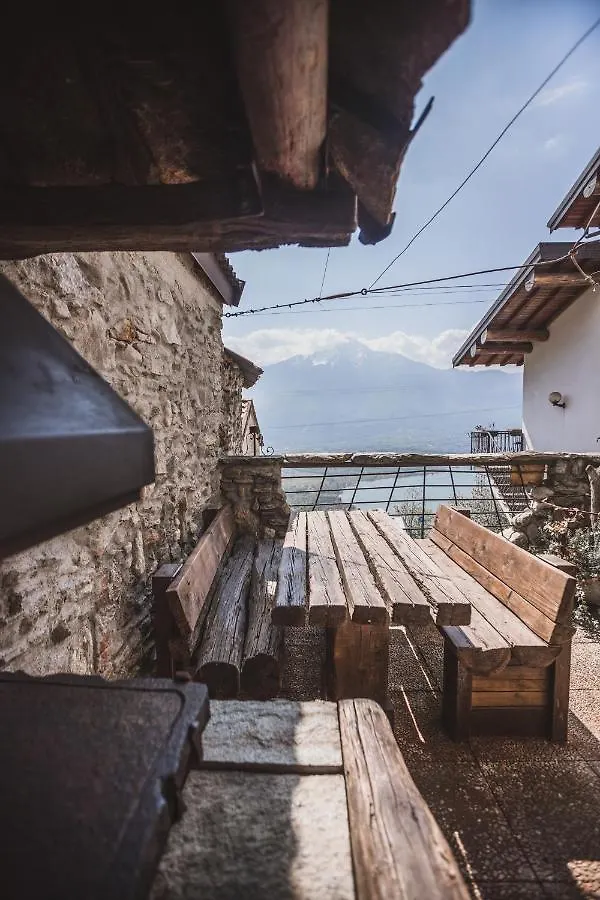 Ferienhaus Appartamenti Montemezzo Le Case In Pietra Vista Lago Gera Lario